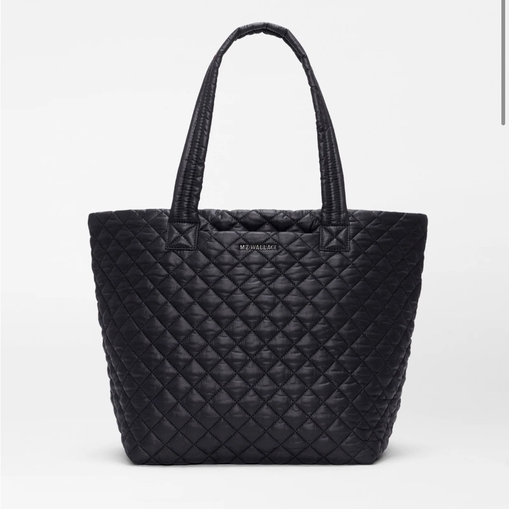 MZ Wallace Medium Metro Tote Deluxe in Black, New
